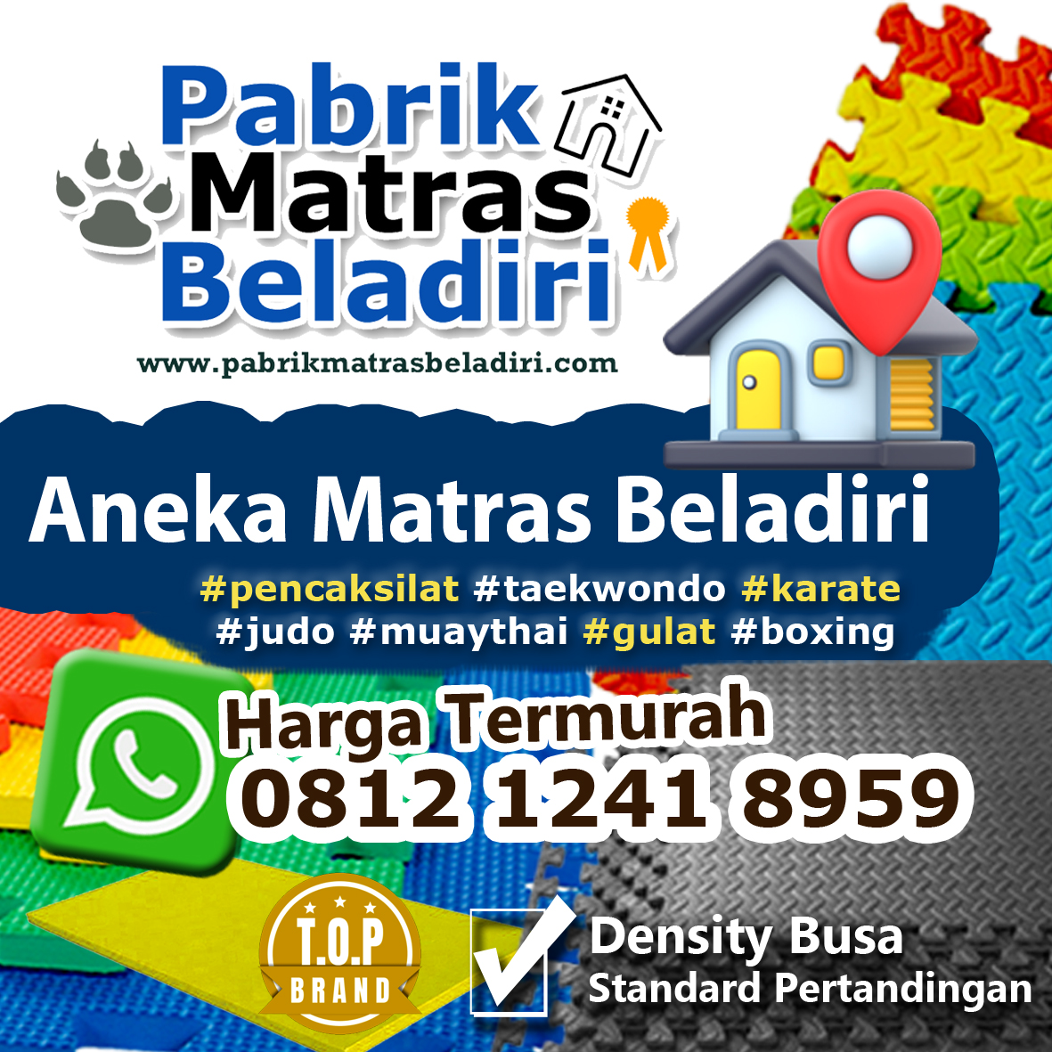 Pabrik matras beladiri Aceh